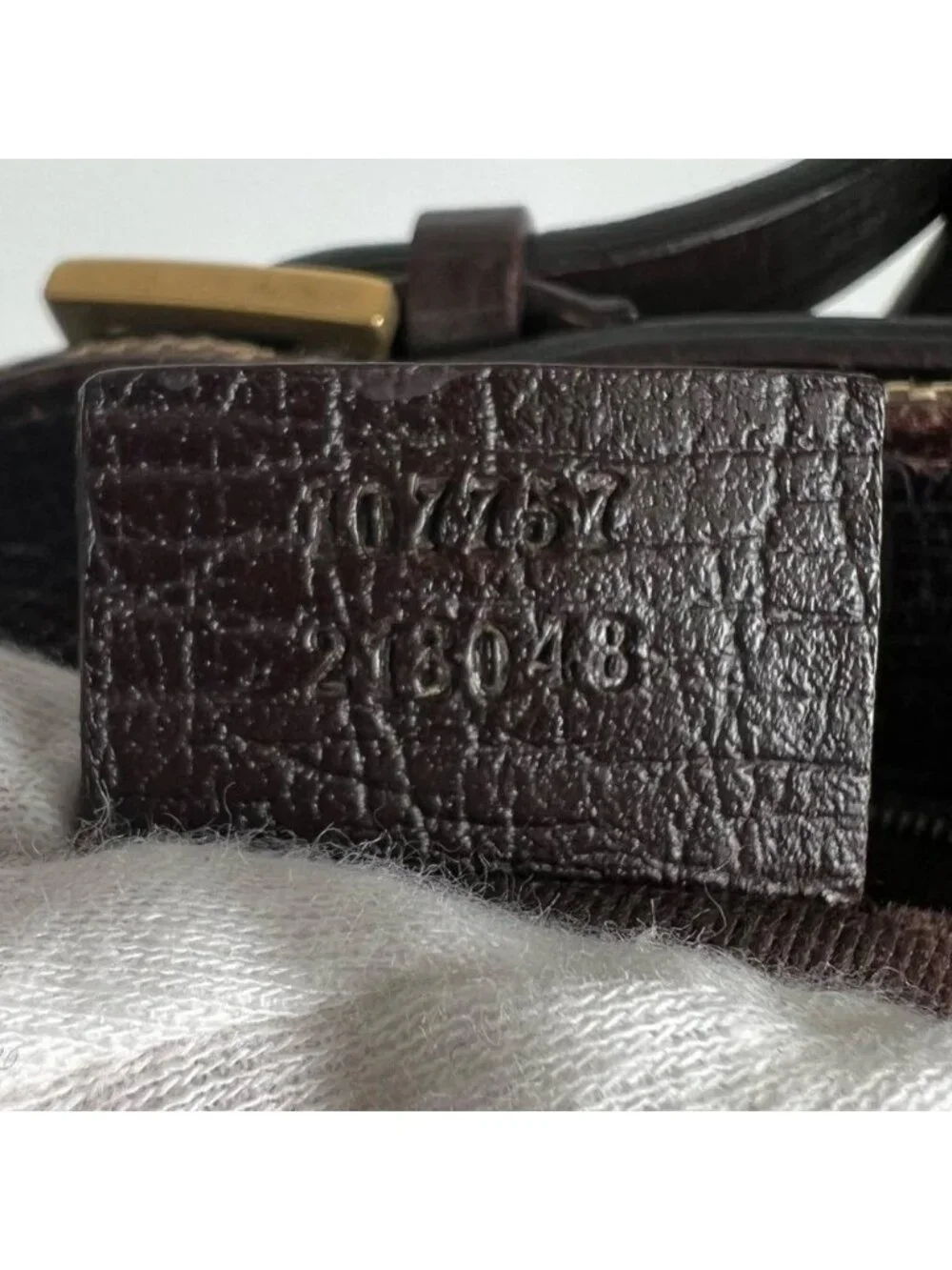 Gucci Handbag GG Canvas Brown Gold - Picture 8 of 15